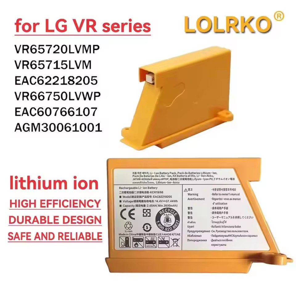 4S Lipo Battery 14.8V 6000Mah - Newly Upgraded Robot Vacuum Cleaner Battery