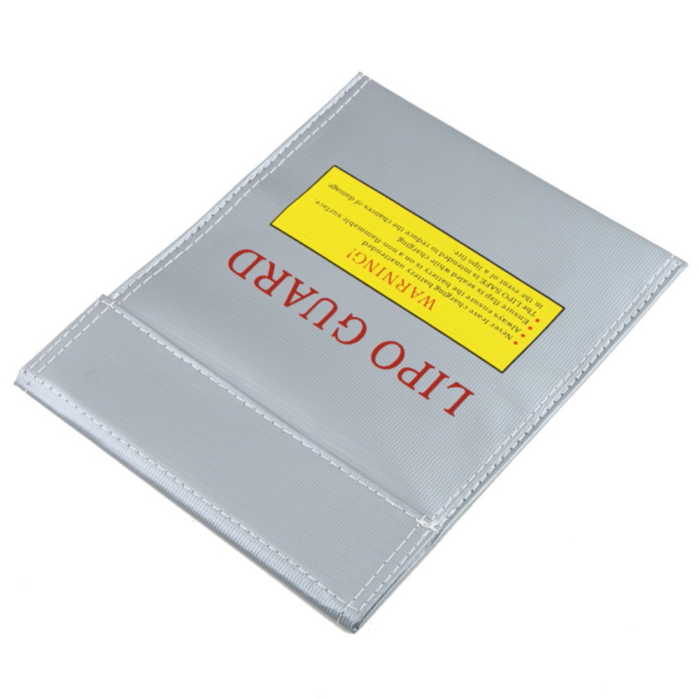 18x23cm Lipo Safety Charge Bag - Lipo Battery Fireproof Safety Charge Box ulasan dan harga