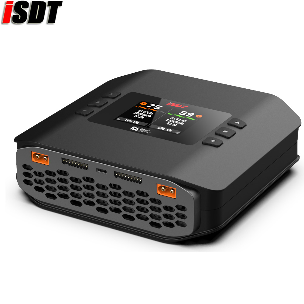 ISDT K4 Dual‑Channel RC Smart  - Isdt K4 Dual Lipo Charger ulasan dan harga